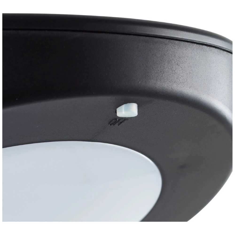 Schwarze Wandlampe Bardum Solar- Brilliant 4004353432712