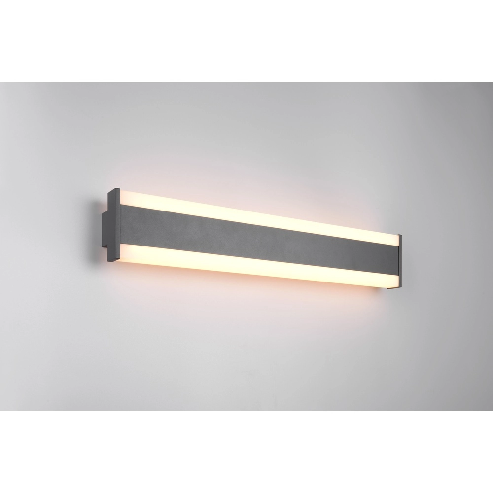 Wandleuchte Dawson Design anthrazit 60cm Trio 4017807603491