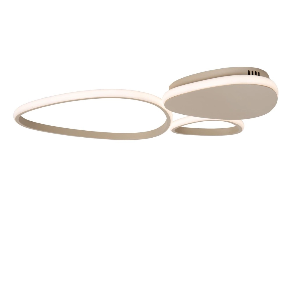 Moderne Deckenlampe Samling S sandbraun Lucide 5411212782960