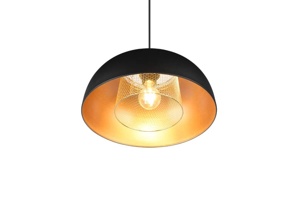Ländliche Hängelampe Punch Ø 35cm Trio 4017807537505