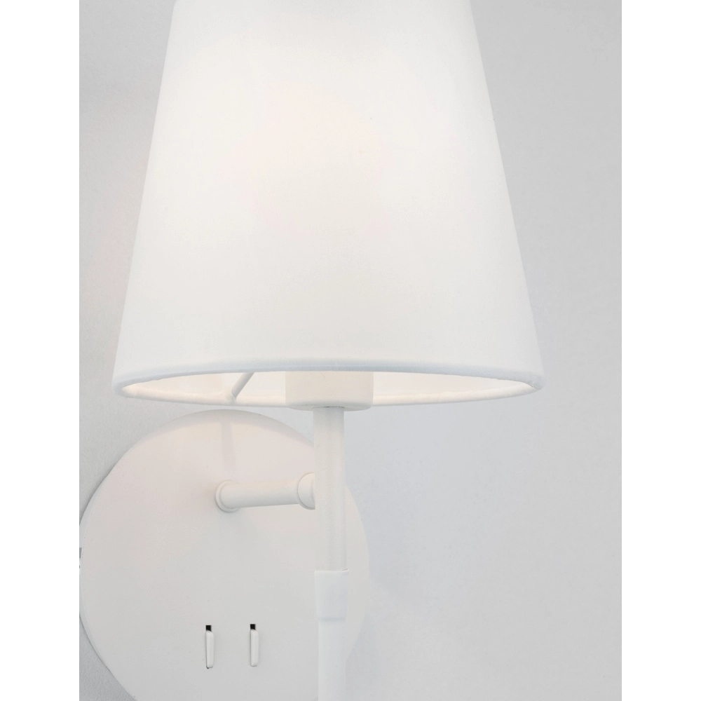 Nachttischlampe Nia weiß Lyora 5212017427113