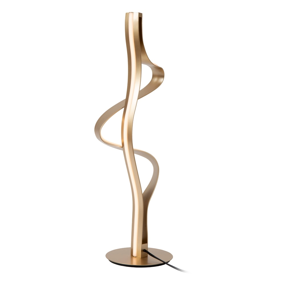 Tischlampe Lambada Curl Gold Premium by Lucide 5411212520876