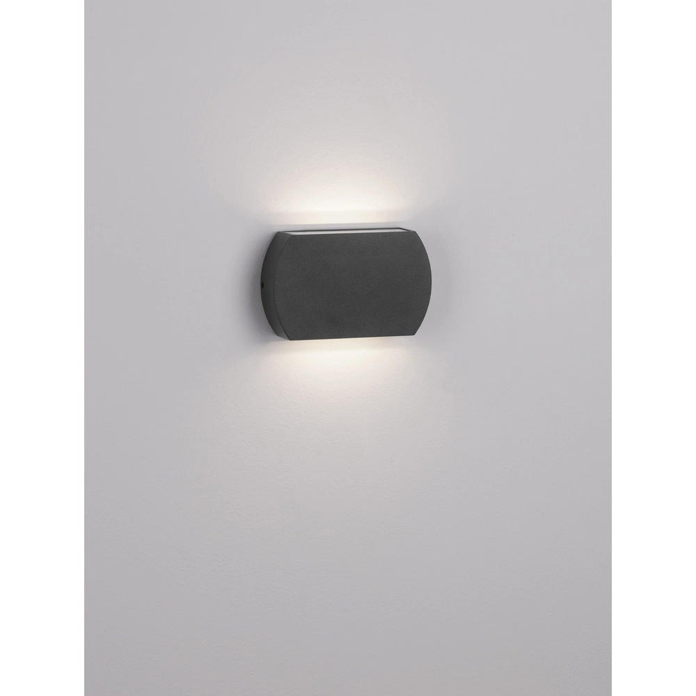 Design-Wandleuchte Fedor anthrazit Lyora 5212017432780