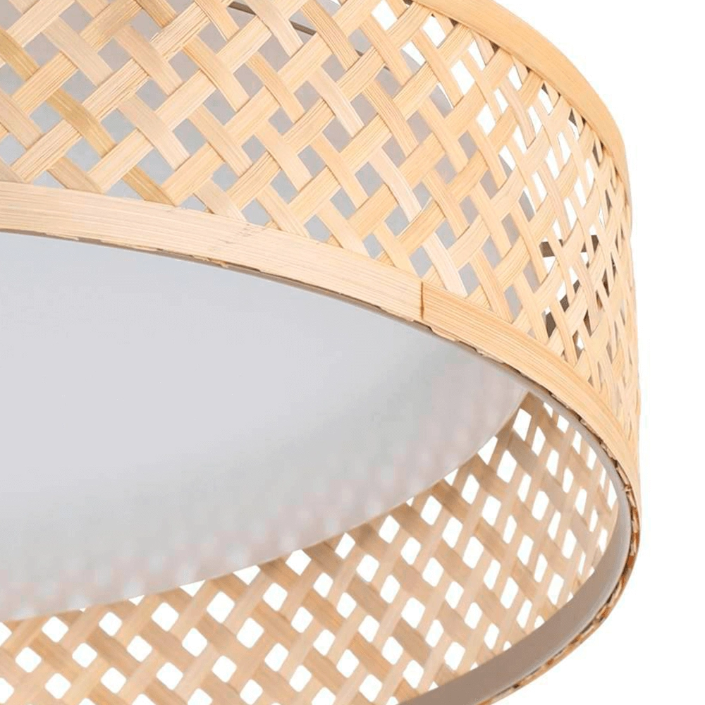 Deckenleuchte aus Rattan Luppineria Ø 38cm Eglo 9008606244034