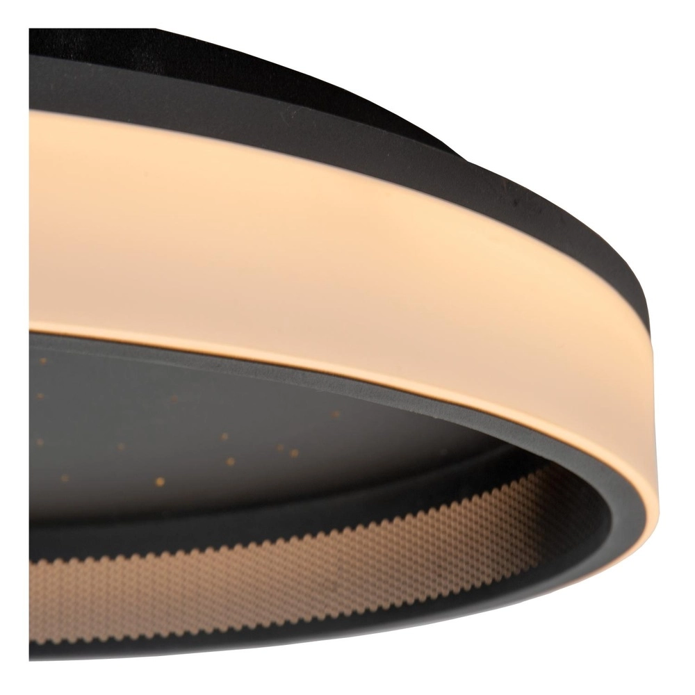 Design-Deckenlicht Estreja Ø 40cm schwarz Lucide 5411212712806
