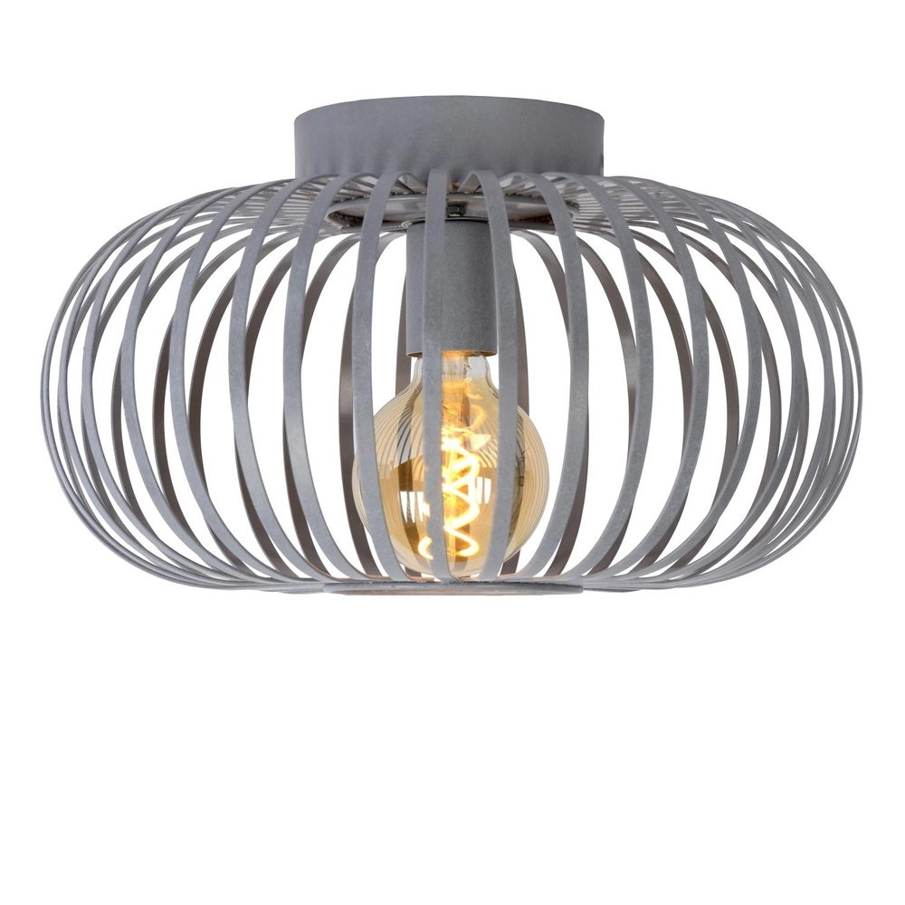 Deckenlampe Manuela Ø 39,5 cm grau Lucide 5411212782588