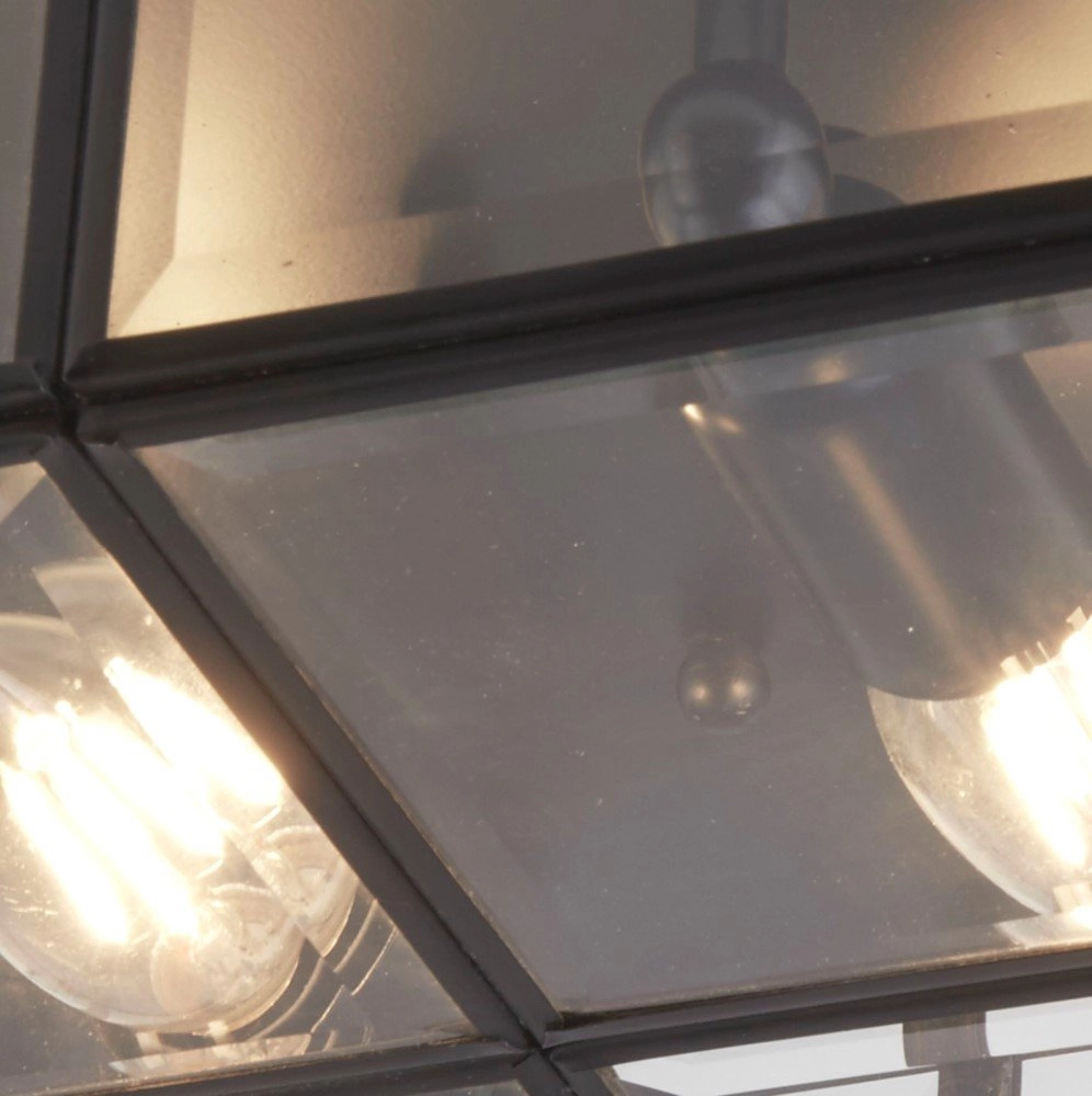 Schwarze Deckenleuchte Flush Searchlight 5053423126593