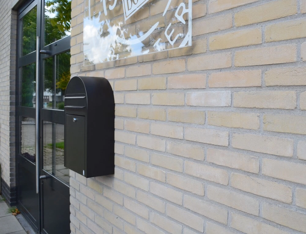 Briefkasten Classic S st9005 Strukturiertes Schwarz Bobi 6417237039323