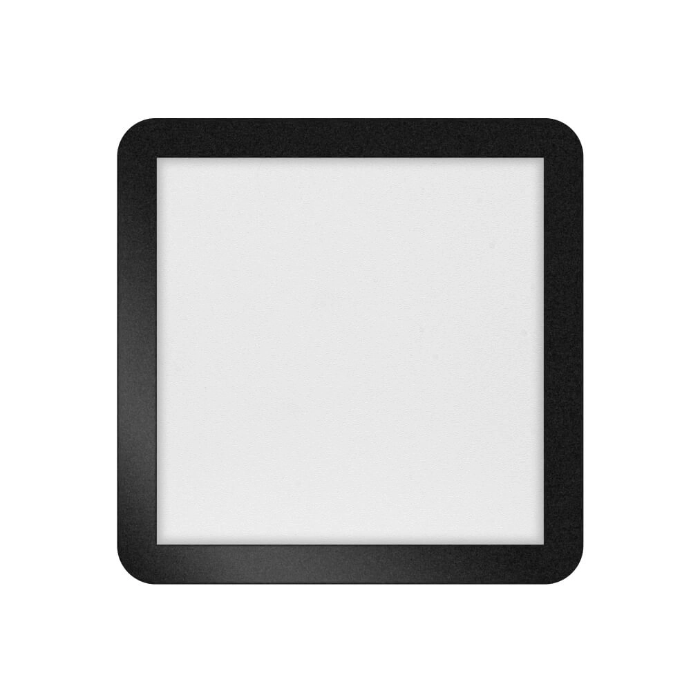 LED-Deckenleuchte Anne Square 18 W – 2700 K – 30 cm schwarz ETH 8720195301691