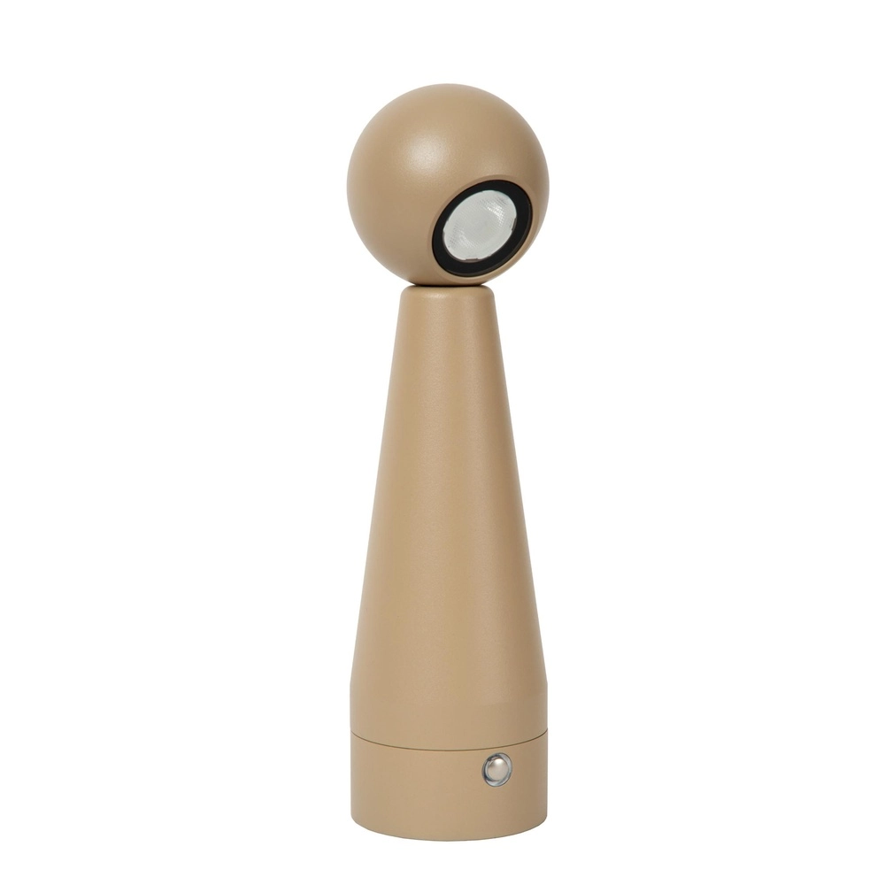 Wiederaufladbare Tischlampe Ipsos taupe