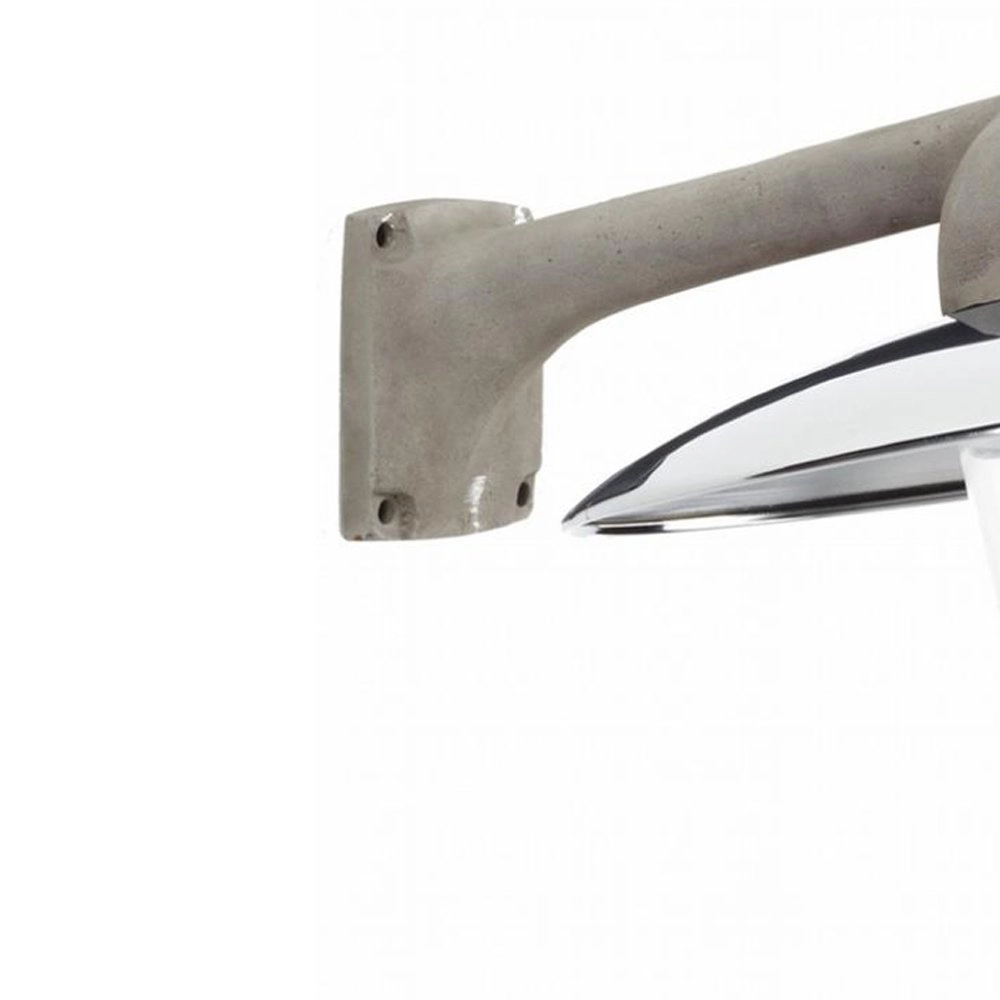 Industrie Außenlampe Fabrique Metallic-Grau mit Chrom KS 8714732119658