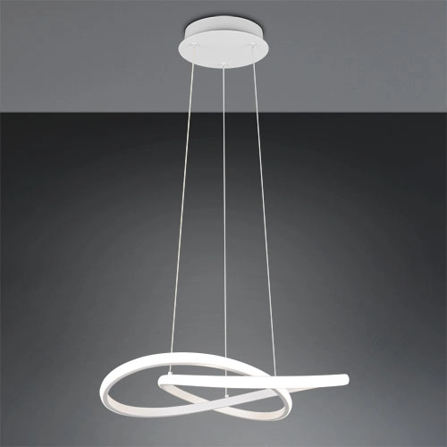 Design-Pendellampe Mansa Weiß