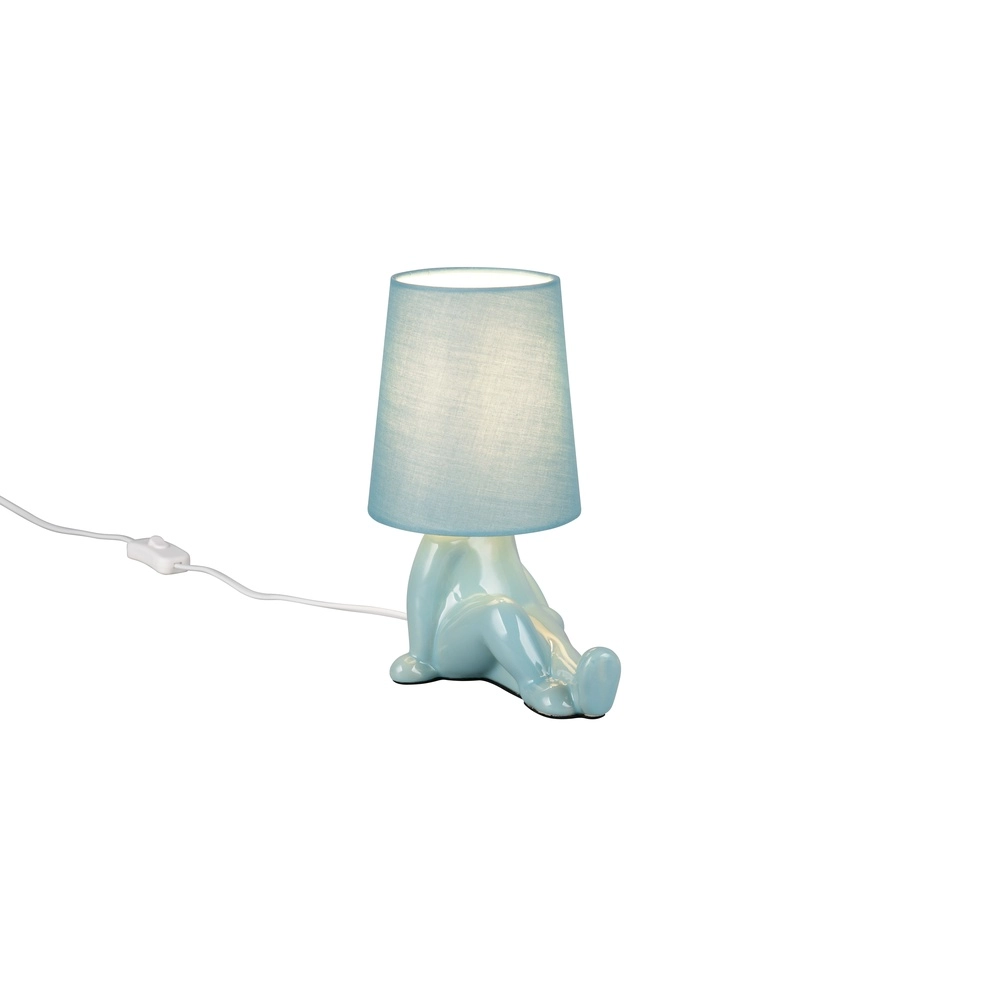 Tischlampe Huma Blau Trio 4017807682557