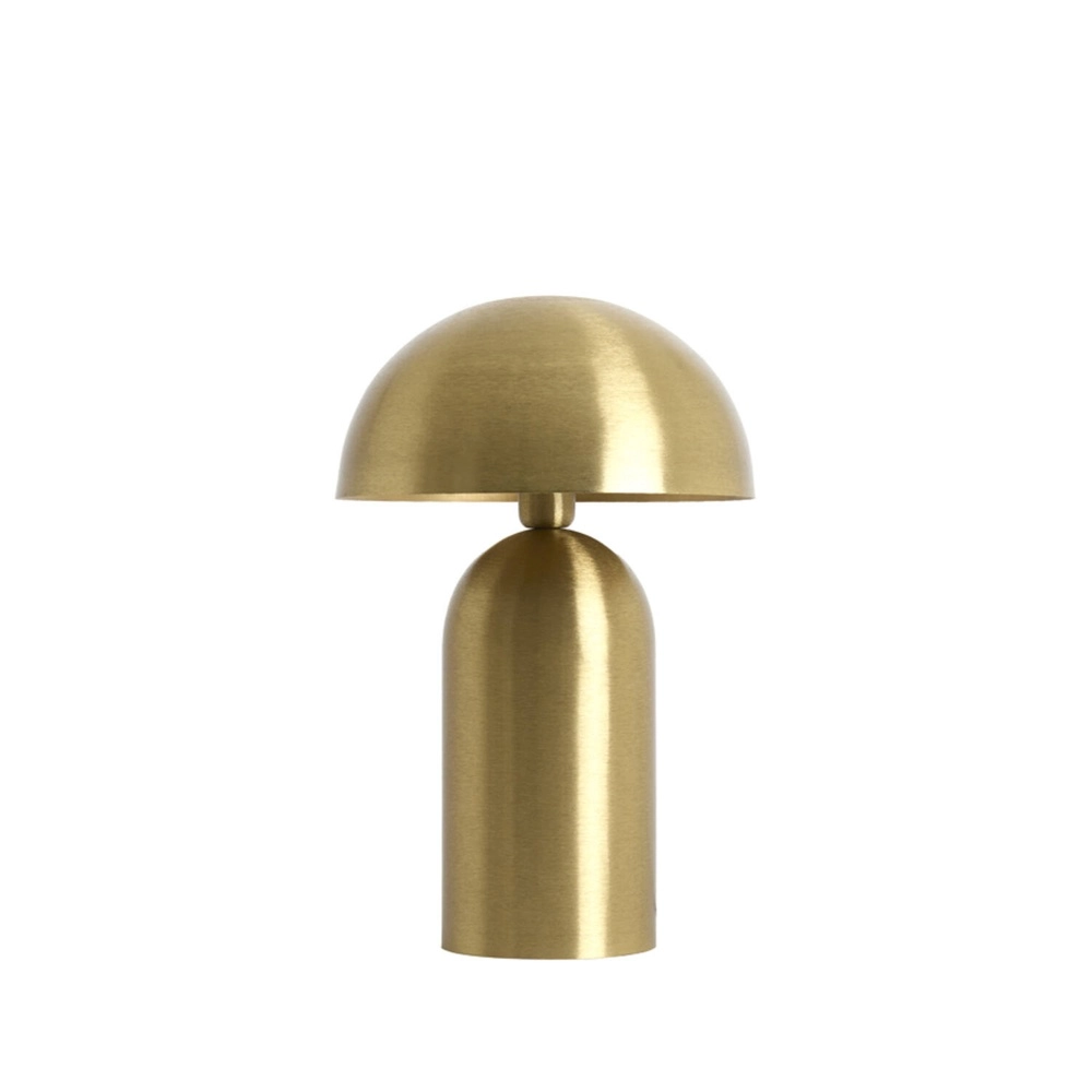 Design-Tischlampe Tolima Massives Gold Ø 31 cm