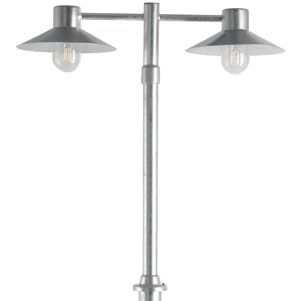 Terrasse Lampe Selva 2-Licht-Zinkgrau Franssen 7042892750031