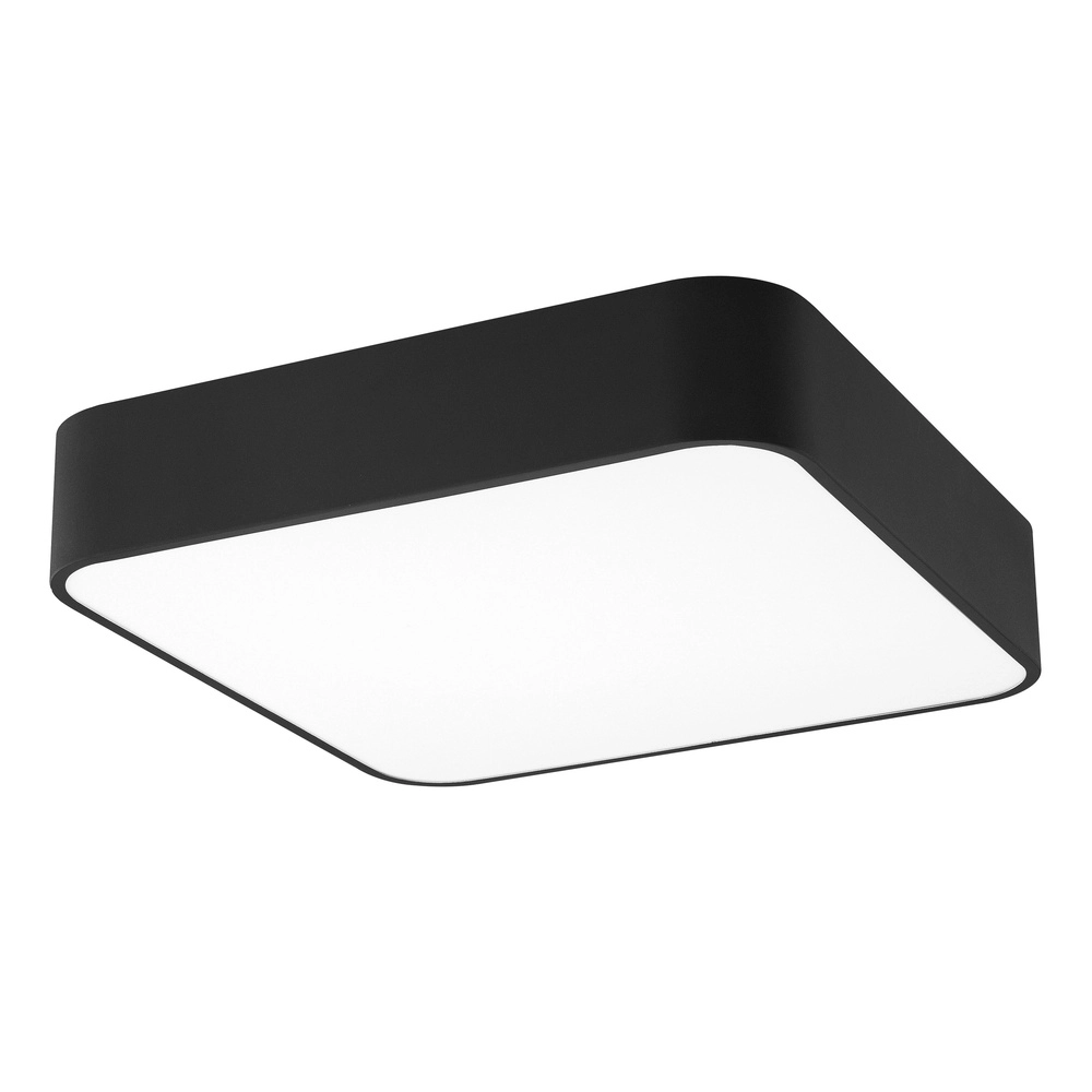 Quadratische Deckenleuchte Ragu schwarz 46cm Lyora 5212017413789