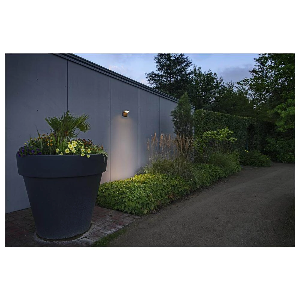 Design-Wandleuchte Ordi 2 Schwarz mit Sensor SLV 4024163300599