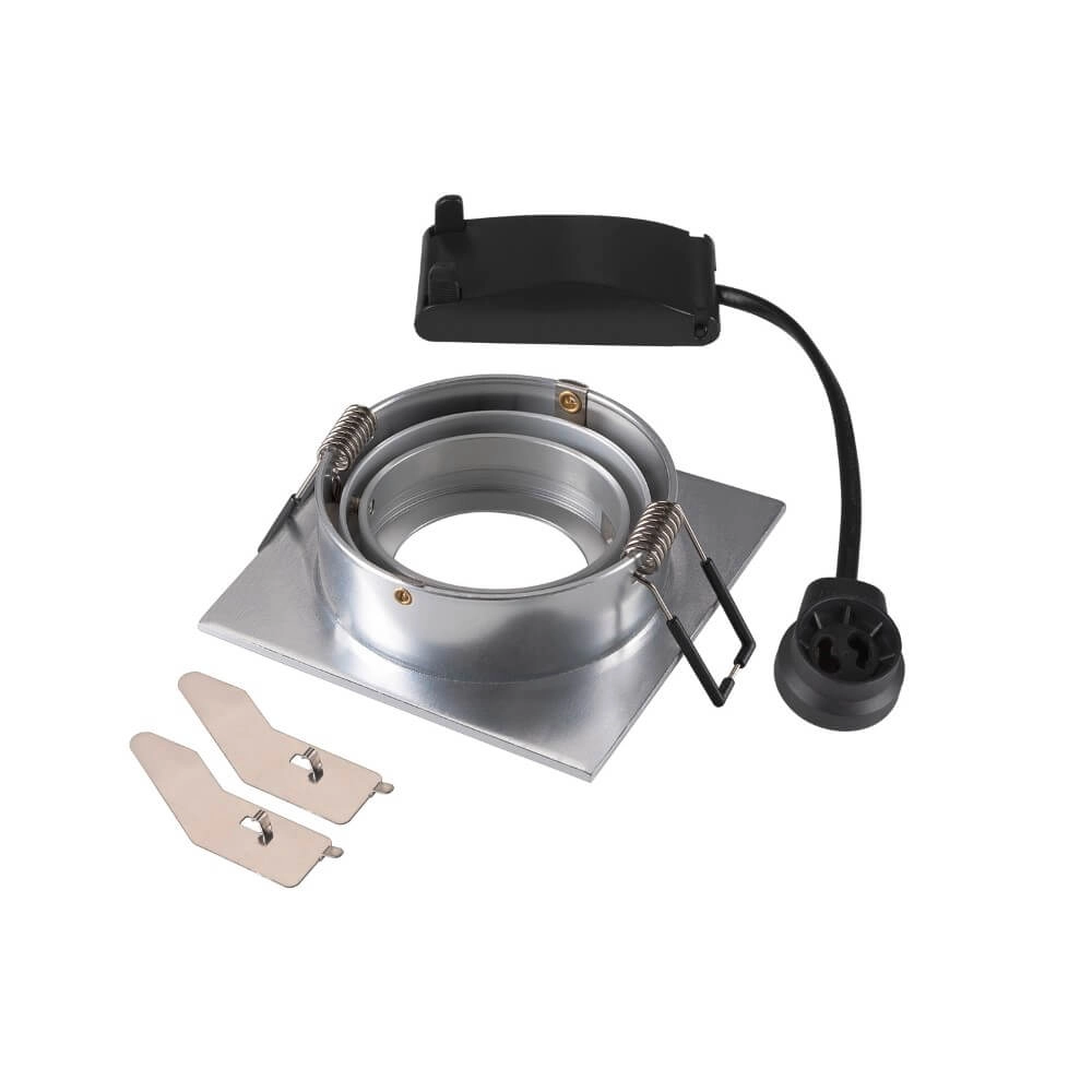 Einbaustrahler New Tria 75 quadratisch - Aluminium - GU10 SLV 4024163276108