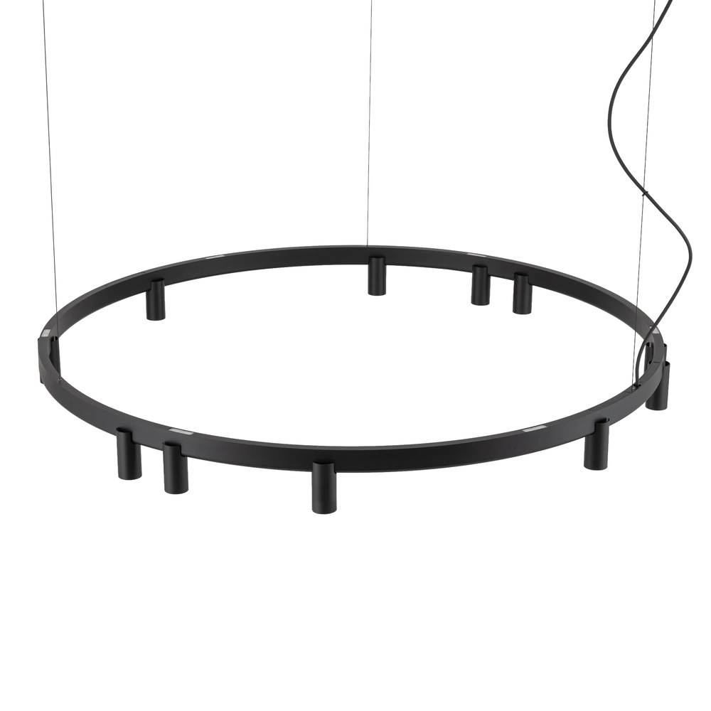 Design-Pendellampe Fourty schwarz Ø 116 cm Lyora 5903139122887