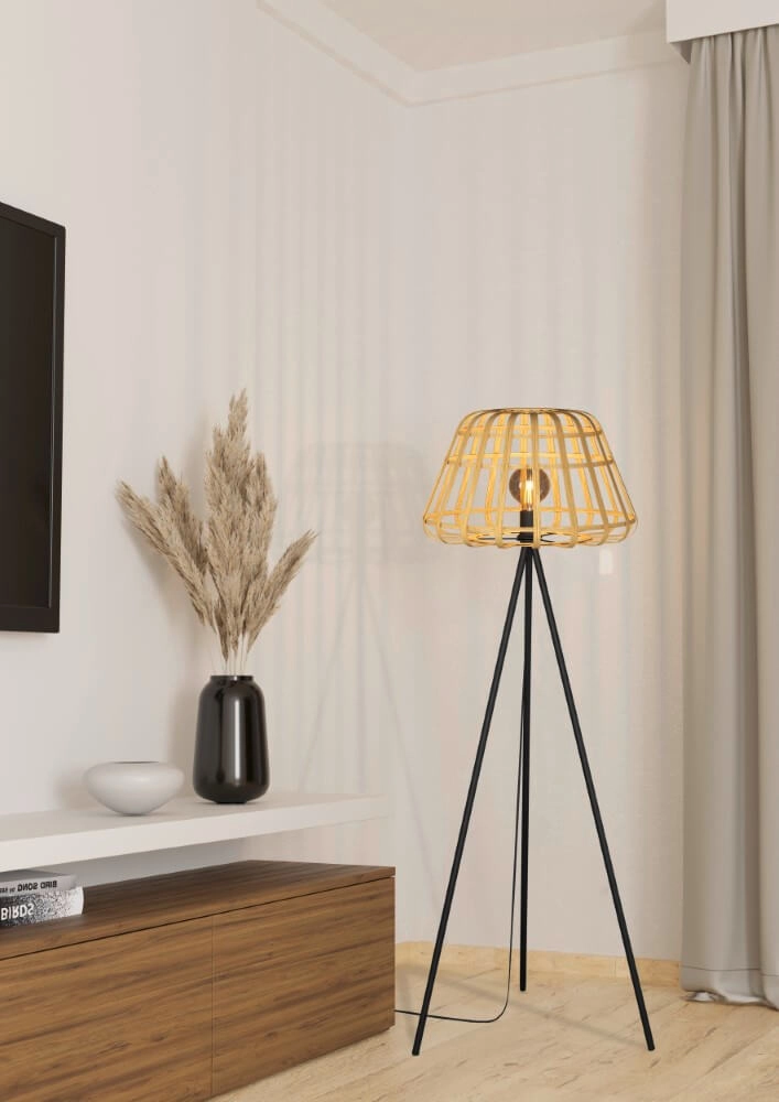 Stehlampe aus Rattan Montezuelo 149cm Stars of Light 9008606240548