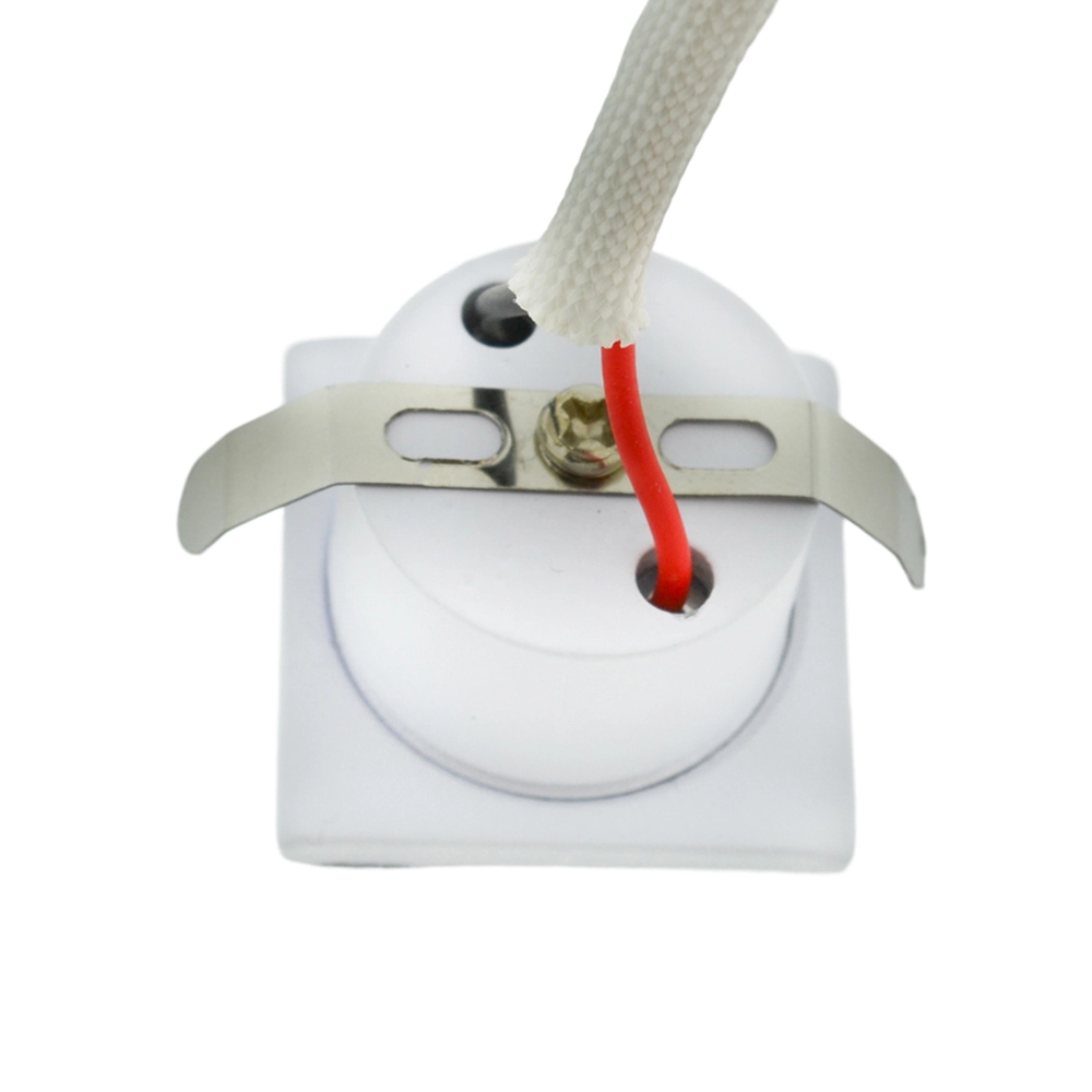Quadratischer Einbaustrahler Forte Mini Weiß Lyora 8716803509535