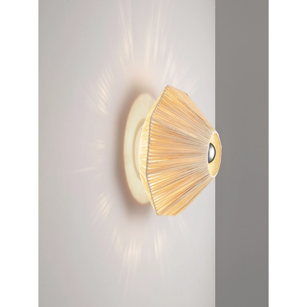 Japandi Wandlampe Elvio Ø 30cm Lyora 5212017493880