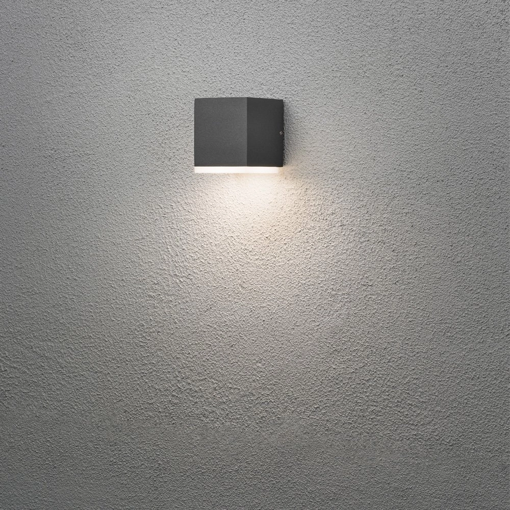 LED-Wandleuchte Monza Down Anthrazit KonstSmide 7318307990379
