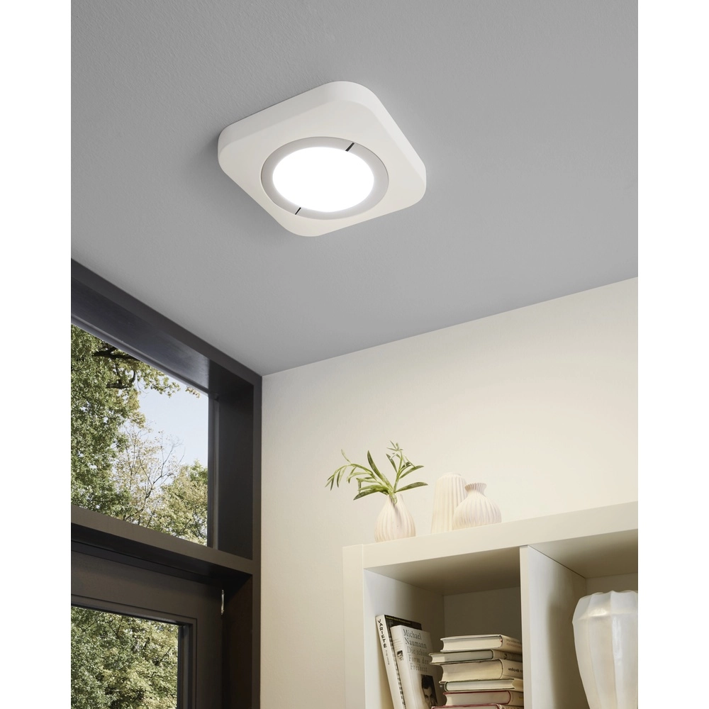 Deckenlampe Puyo Weiß und Chrom Eglo 9002759963965