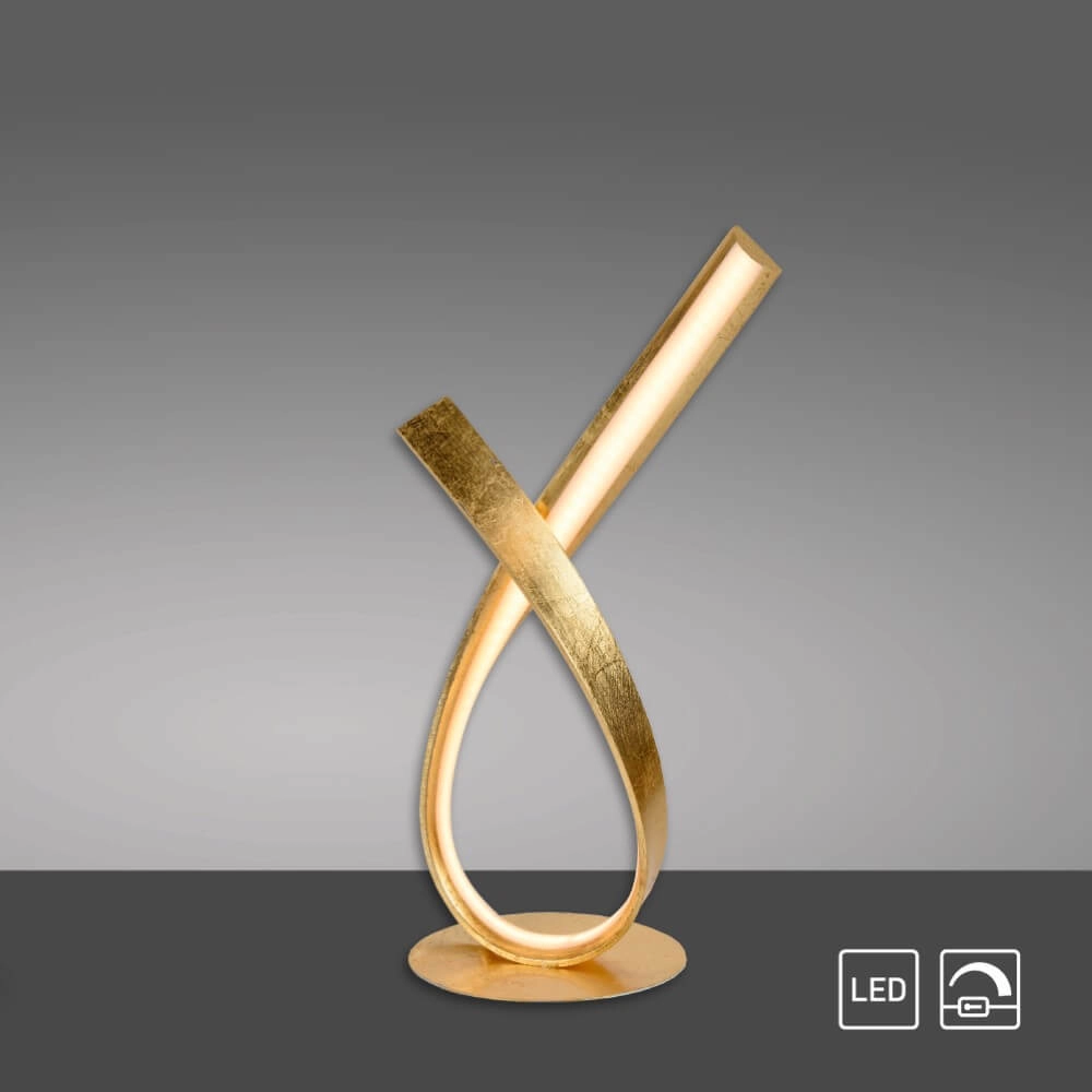 Tischlampe Linda Lockengold Paul Neuhaus 4012248304761
