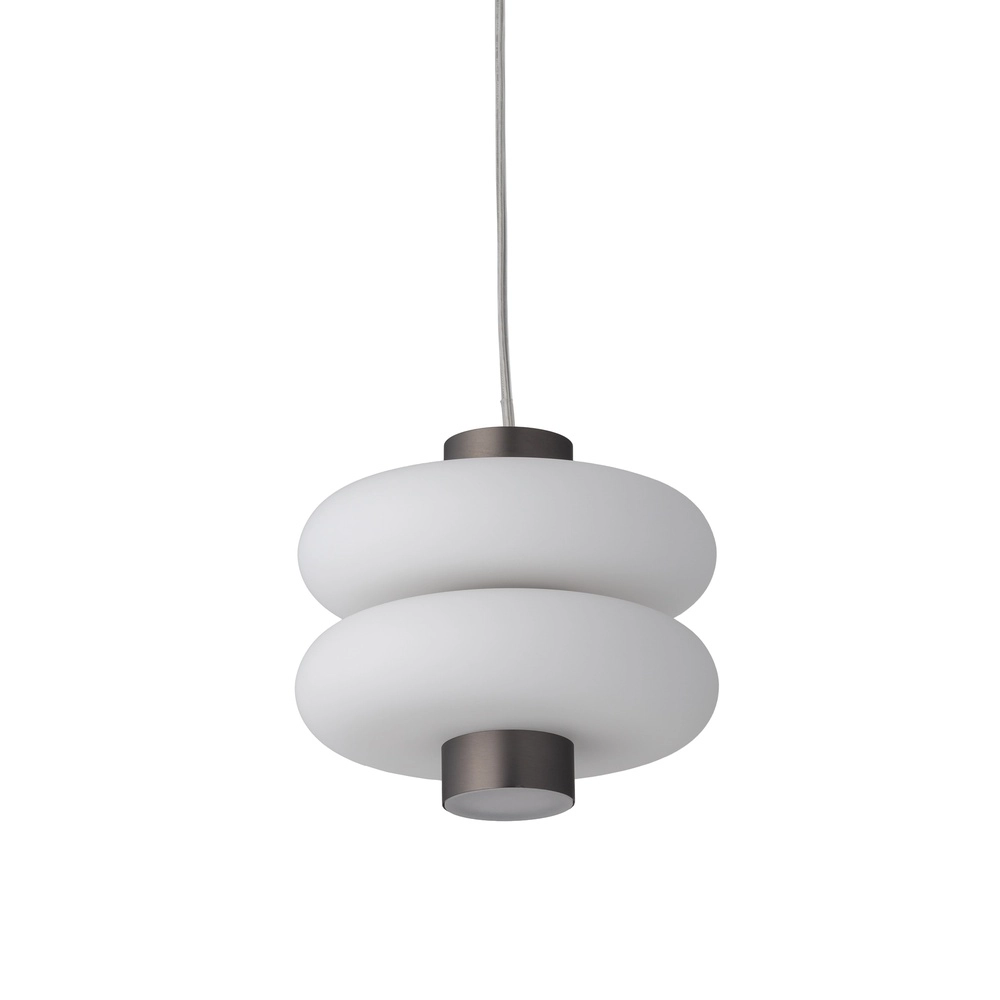 Design-Pendellampe Lunari Led Ø 16cm grau Lyora 5903139119818