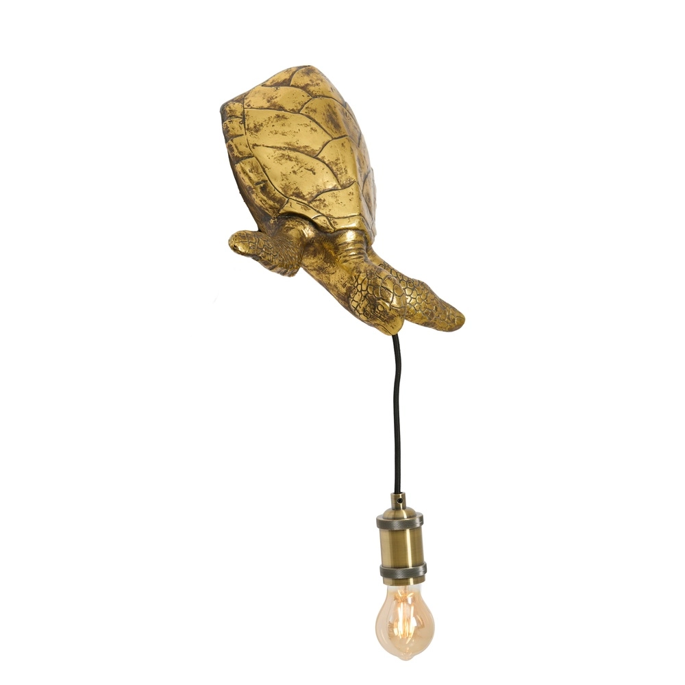 Wandlampe Turtle Bronze Light & Living 8717807778125