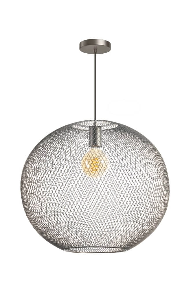 Braune Pendelleuchte Billie Ausführung Ø 50cm