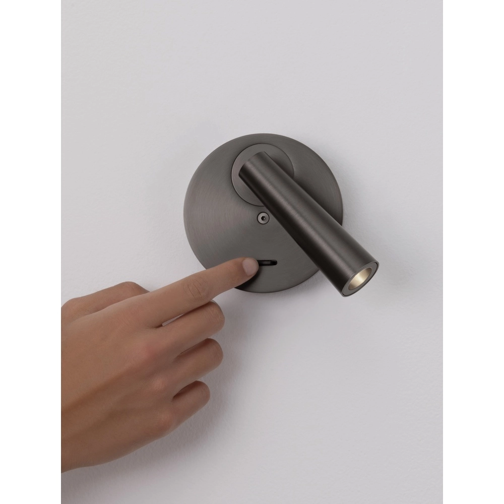 Nachttischlampe Tico Nickel Lyora 5212017473196
