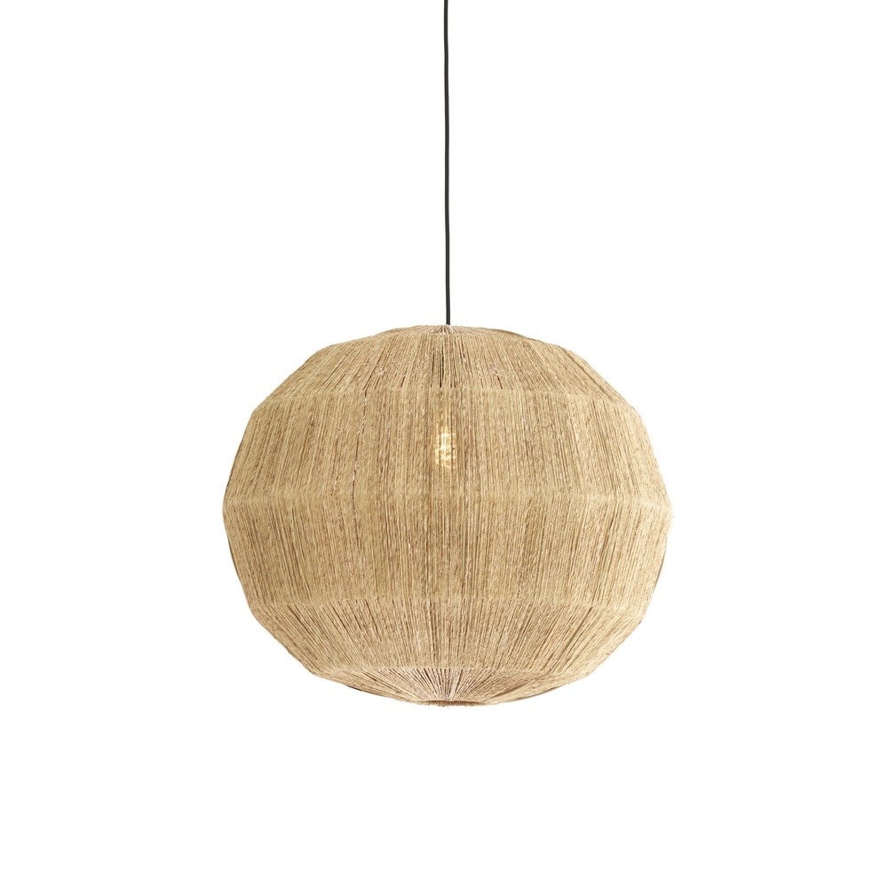 Jute-Pendellampe Junna Ø 60cm - 1x E27 Light & Living 8717807836726