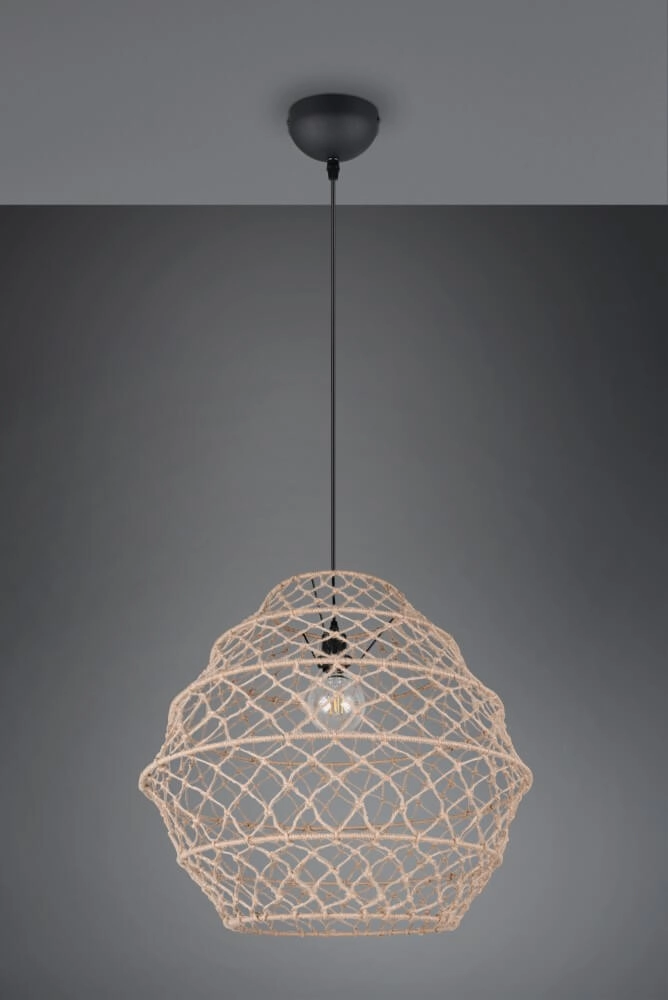 Rattan Pendelleuchte Hive Ø 60cm Trio 4017807637199