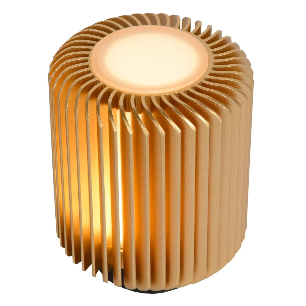 Tischlampe Turbin Gold Lucide 5411212262646