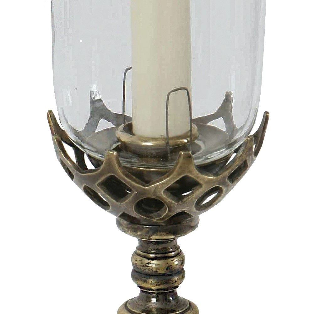 Kerzenhalter aus Messing Gothic Antikes Kupfer (ANT) Limehouse