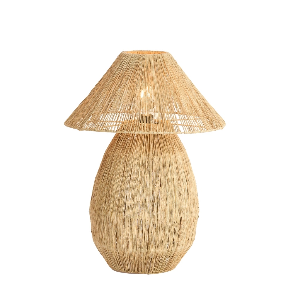 Jute-Tischlampe Maruva Ø 40 cm Schatten Light & Living 8717807836696