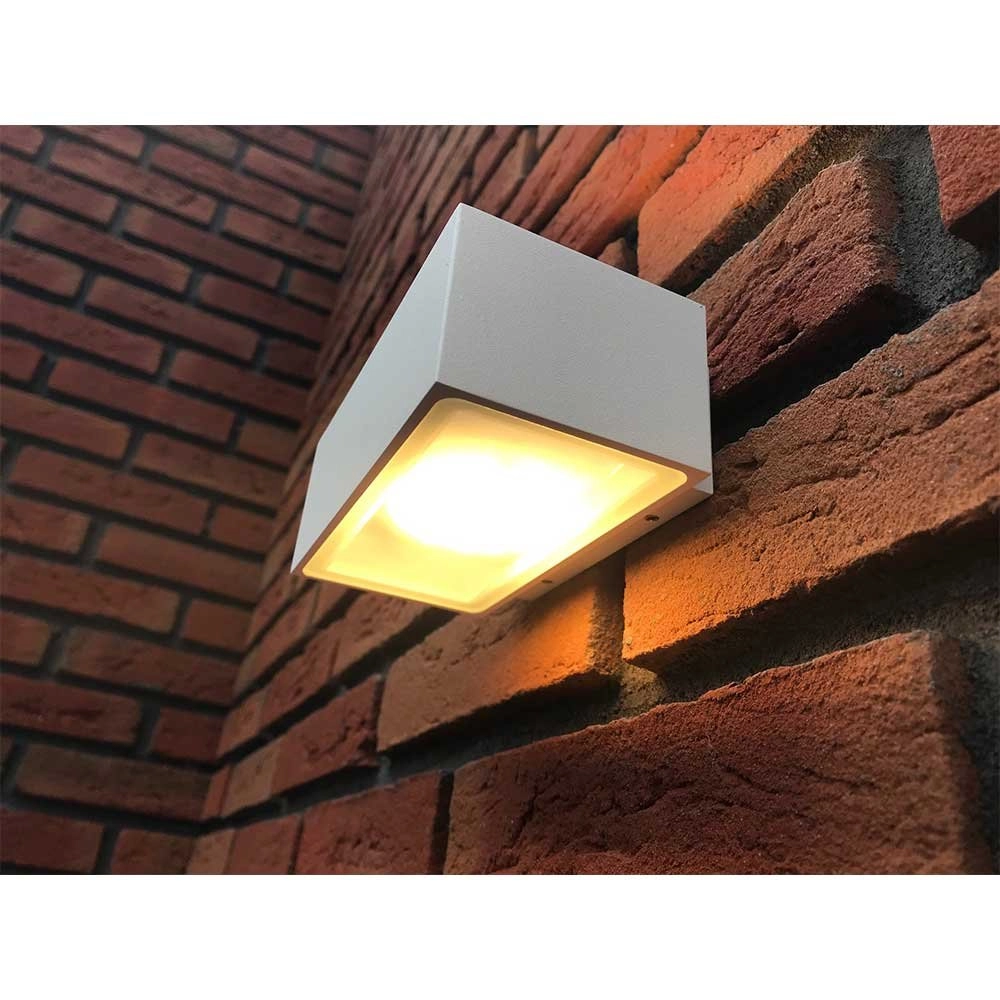 LED-Fassadenscheinwerfer Eindh 13cm - weiß Artdelight 8719831733507