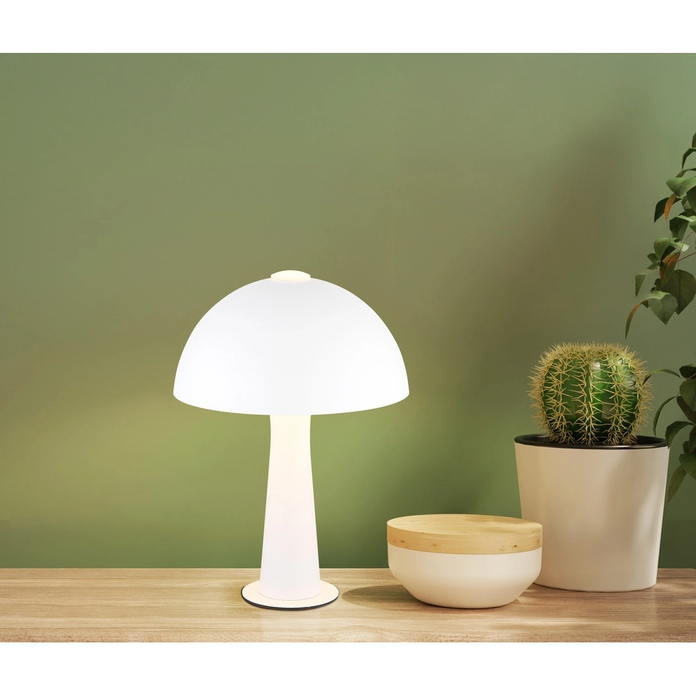 Moderne Tischlampe Julia Weiß Globo 9007371583621