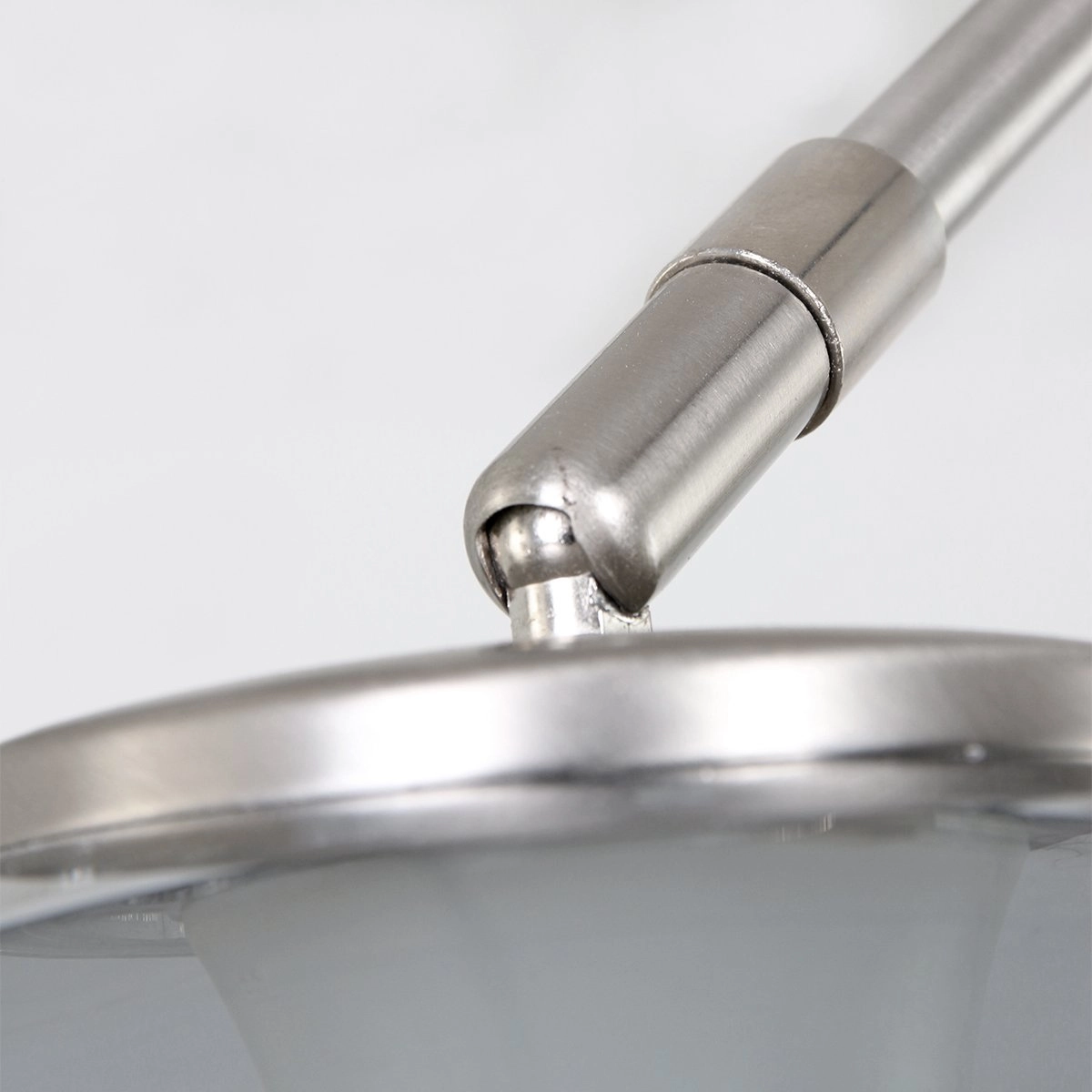 Bogenlampe Gramineus Stahl mit Rauchglas Steinhauer 8712746116496