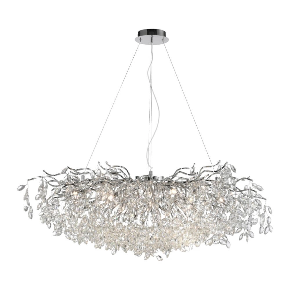 Kronleuchter Ricicle 120 cm Chrom Paul Neuhaus 4012248382080