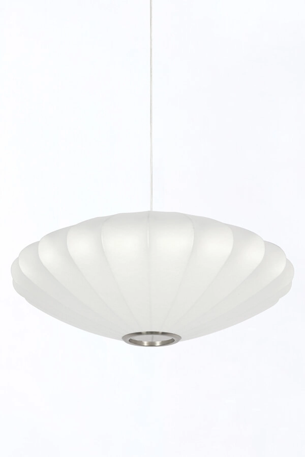 Japandi Pendelleuchte Fay Ø 60cm weiß Light & Living 8717807760373