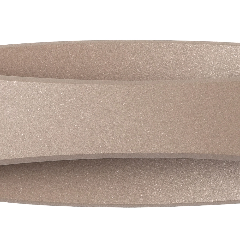 Schlanke Wandleuchte Medusa 25cm sandbraun Highlight 8718379050695