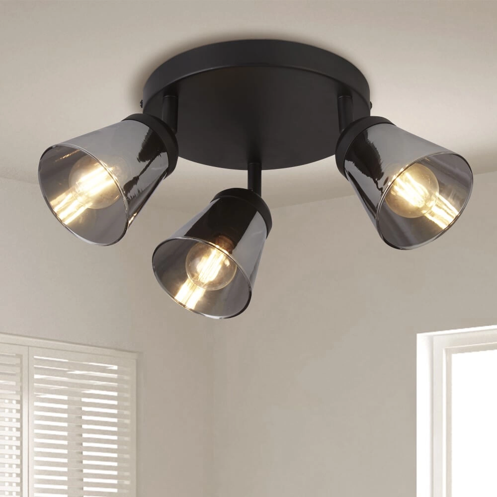 Rauch Deckenleuchte Mega 3-flammig Searchlight 5053423227320