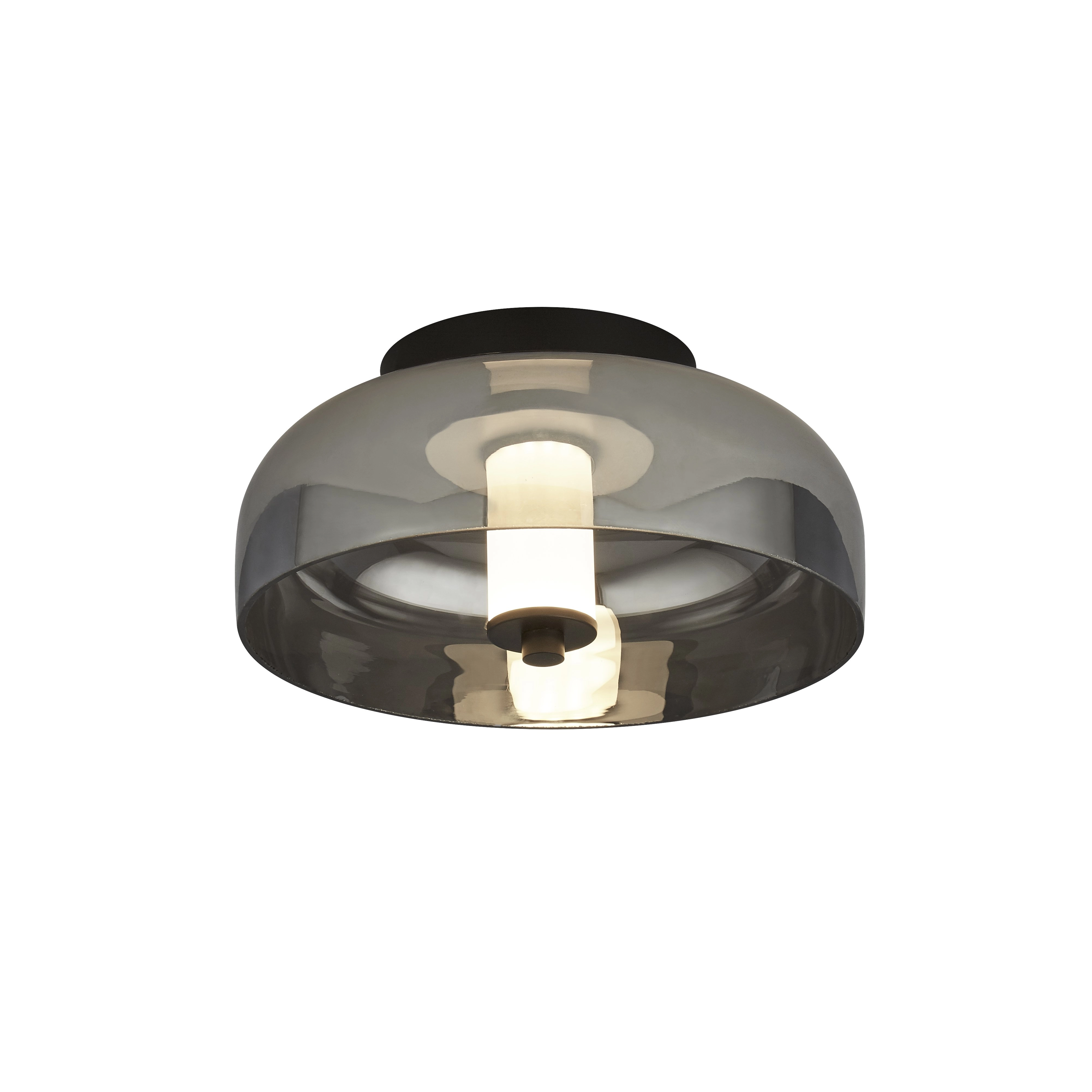 Glasdeckenlampe Frisbee Ø 30cm Searchlight 5053423175263