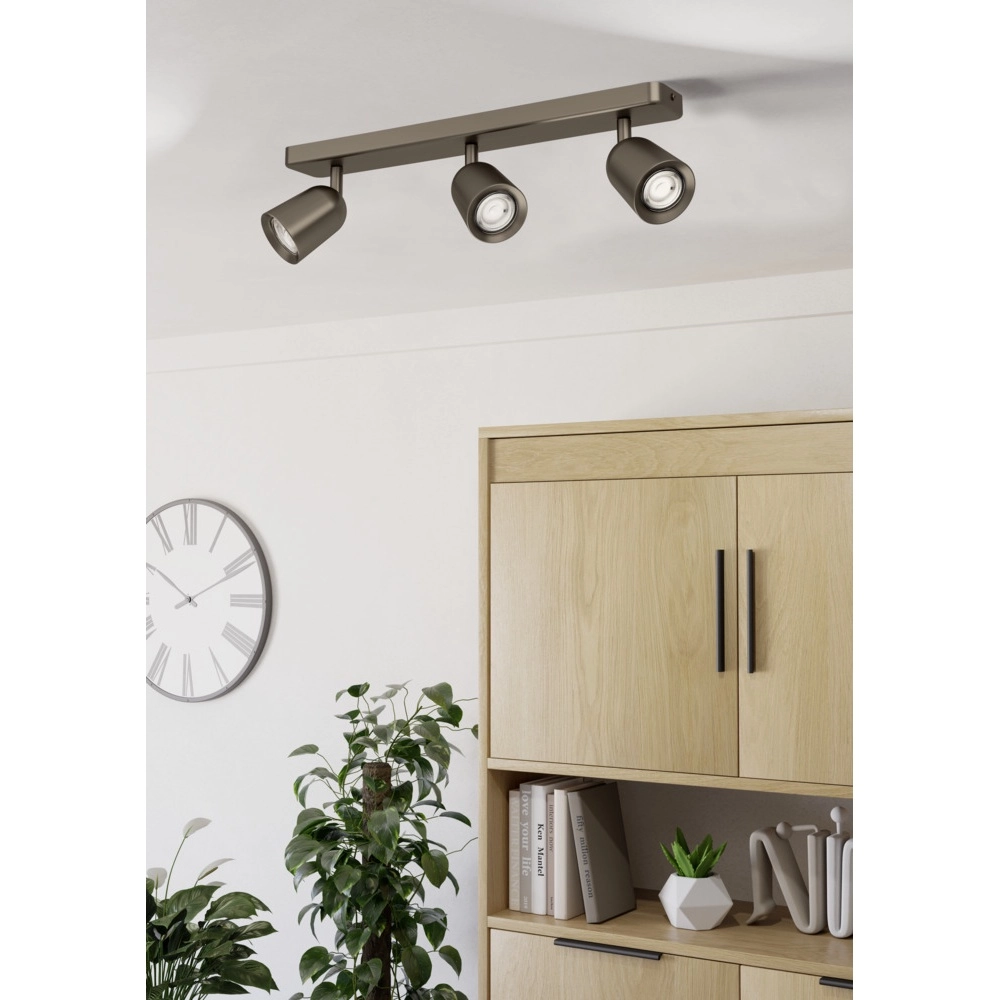 Aufputz-Spot Camaldoli 3-flammige Bronze Eglo 9008606360420