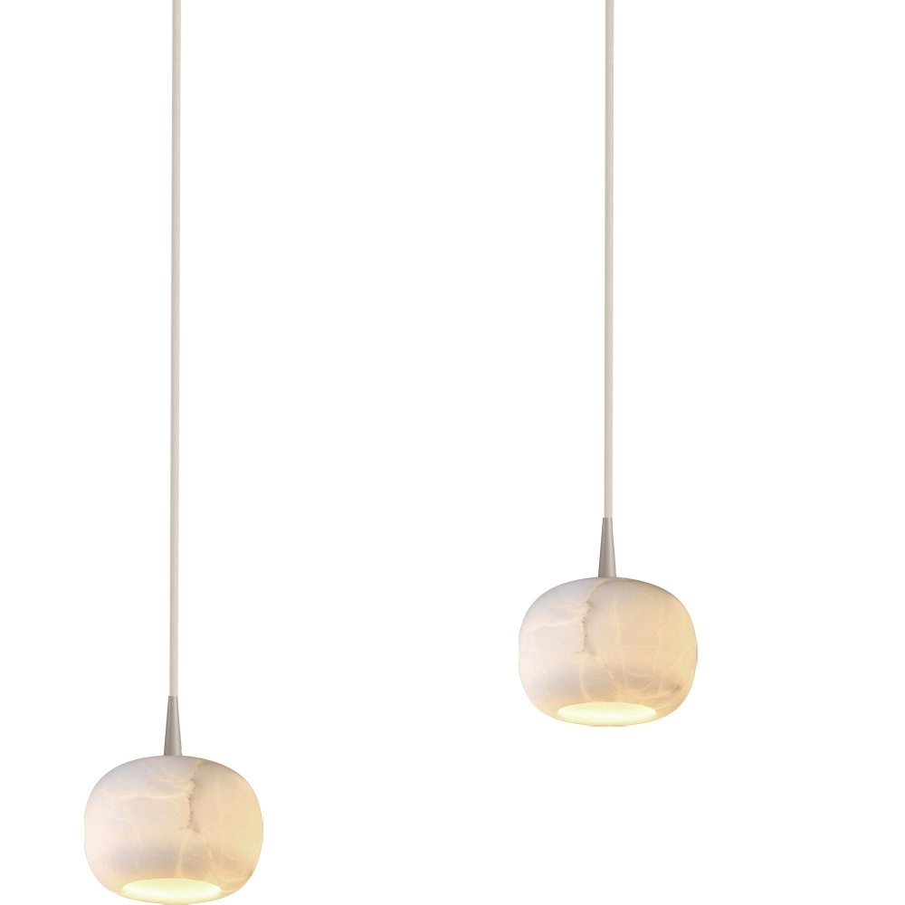 Ovale Pendellampe Alta 6-Licht beige Terra Masterlight 8718121438337