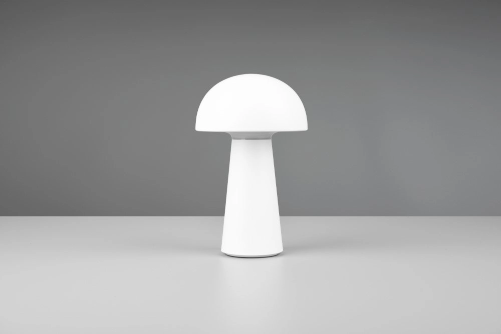 Gartentischlampe Lennon wiederaufladbar weiß Trio 4017807496314