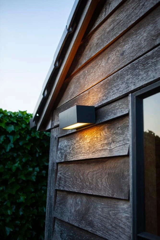Wall lamp design Gemini anthracite Lutec 6939412011967